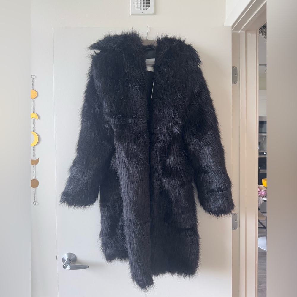 Black Fur Coat